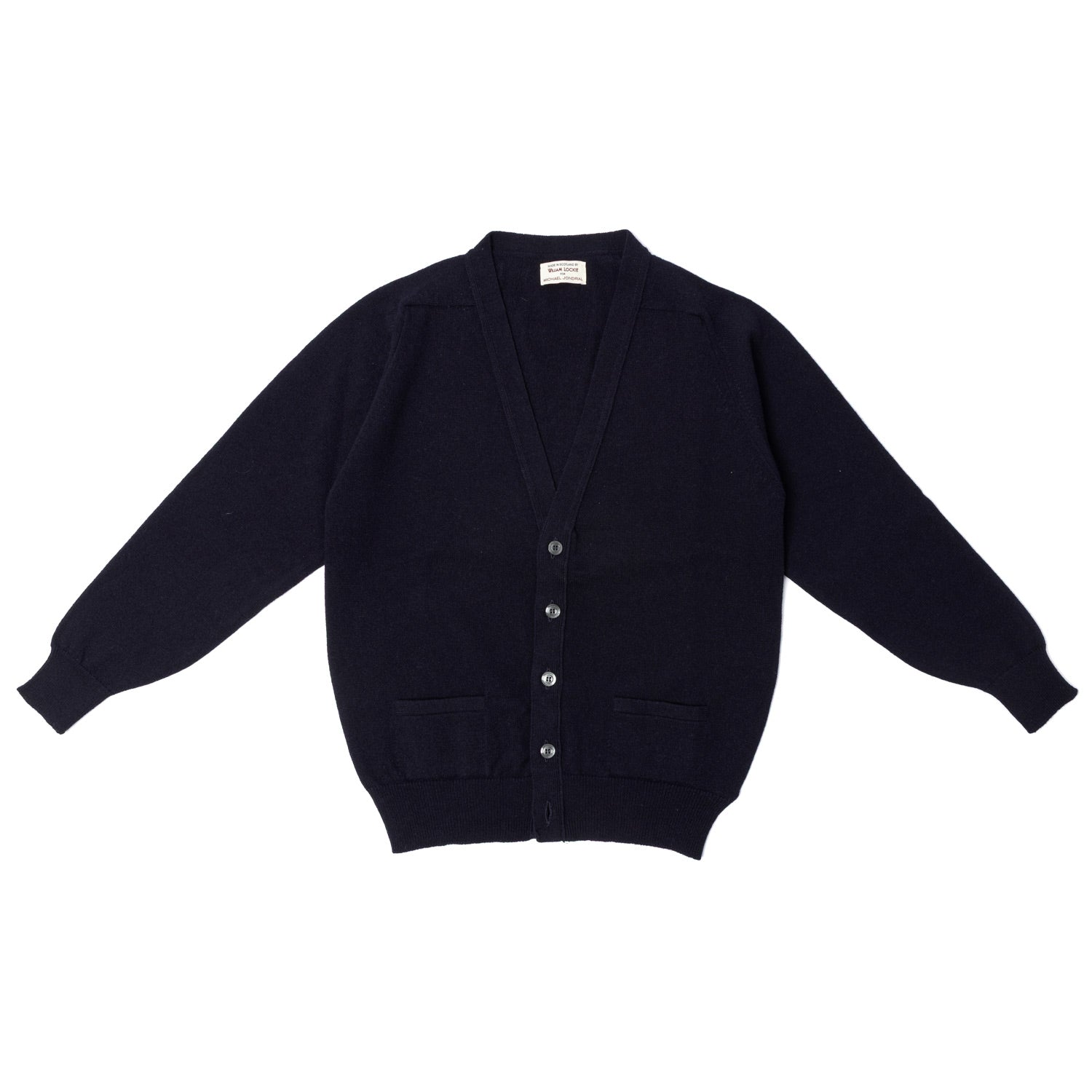 Cardigan "Leven Cardigan" made of Geelong Lambswool - 2 Ply